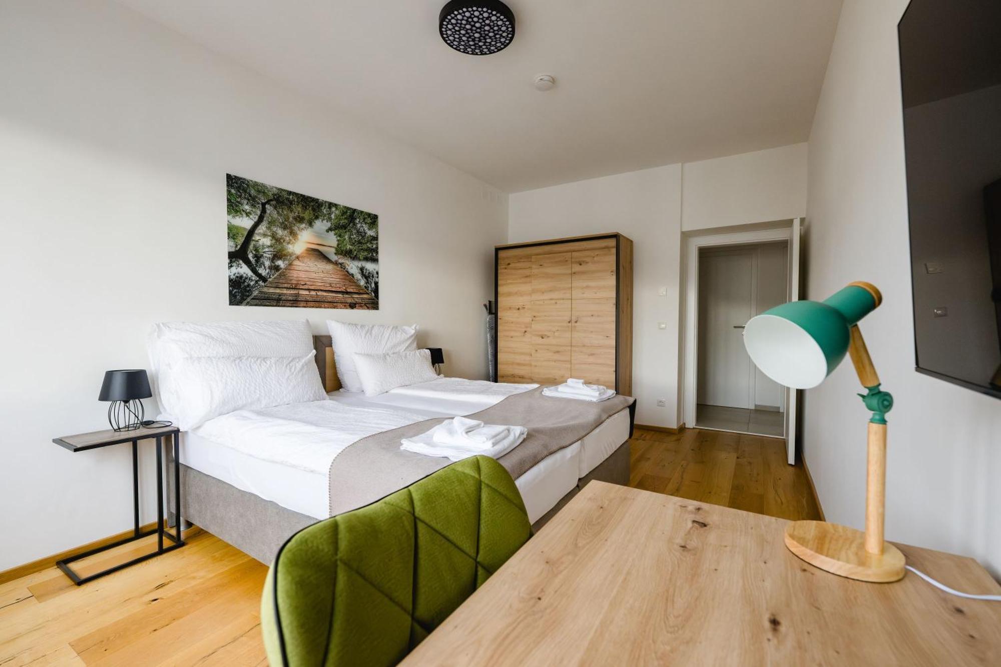 Tamliving Center Luxury 4 Rooms Smart Tv Kitchen Great View 格拉茨 外观 照片