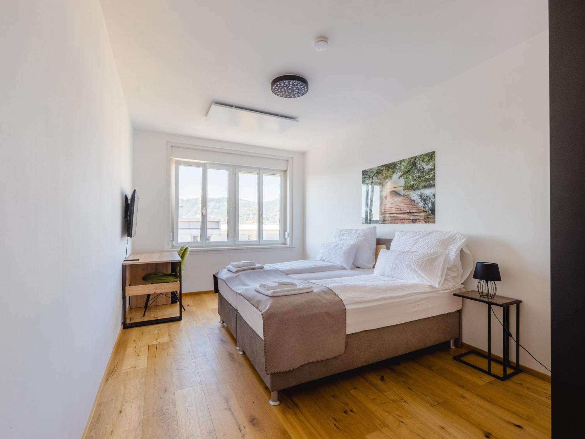 Tamliving Center Luxury 4 Rooms Smart Tv Kitchen Great View 格拉茨 外观 照片